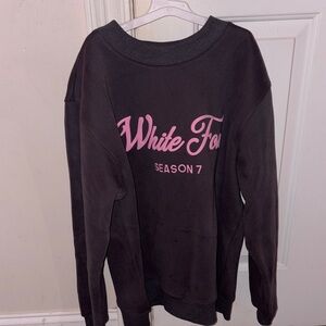 Whitefox Dark grey and pink sweatshirt